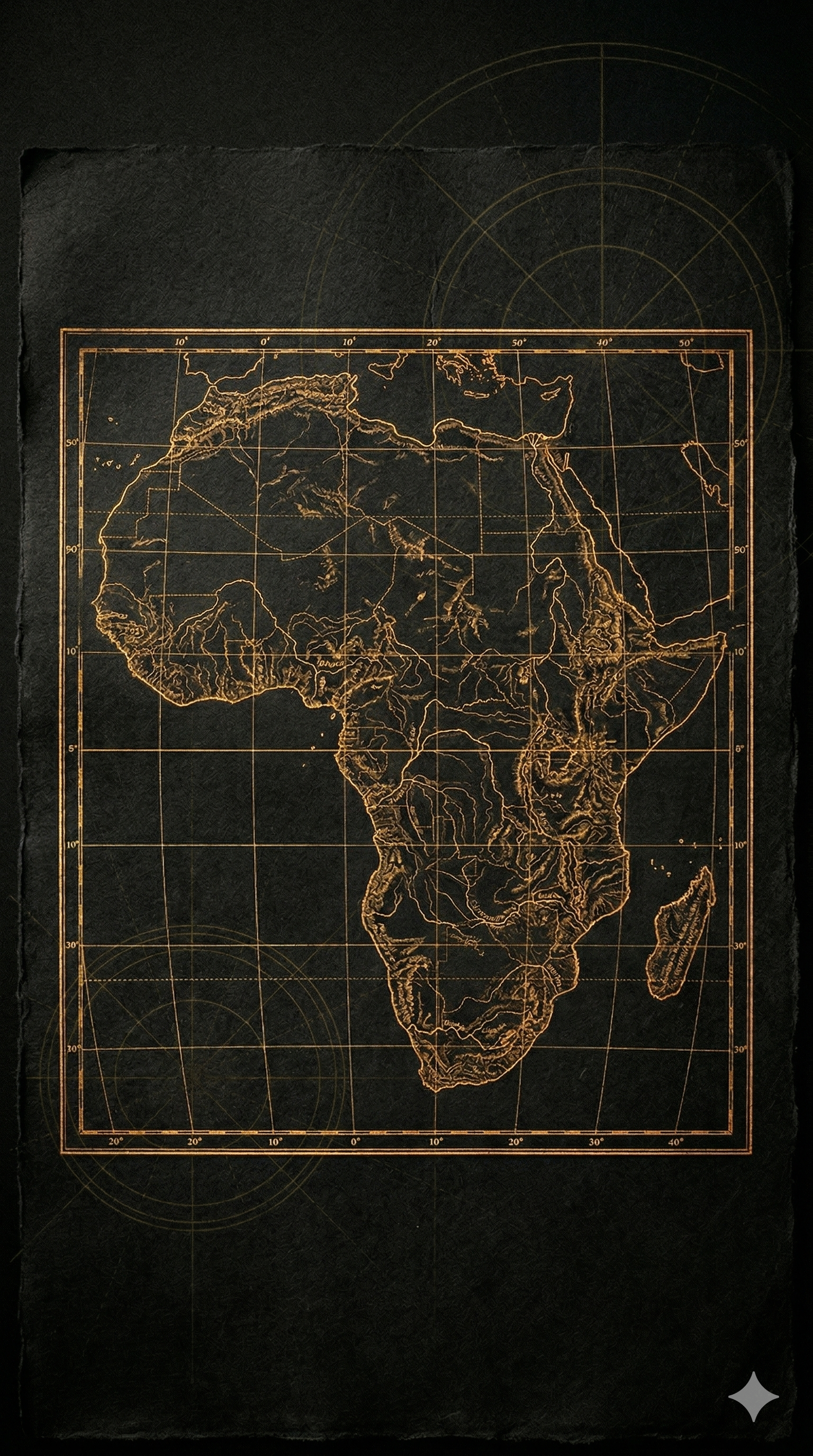 Abstract cartographic texture